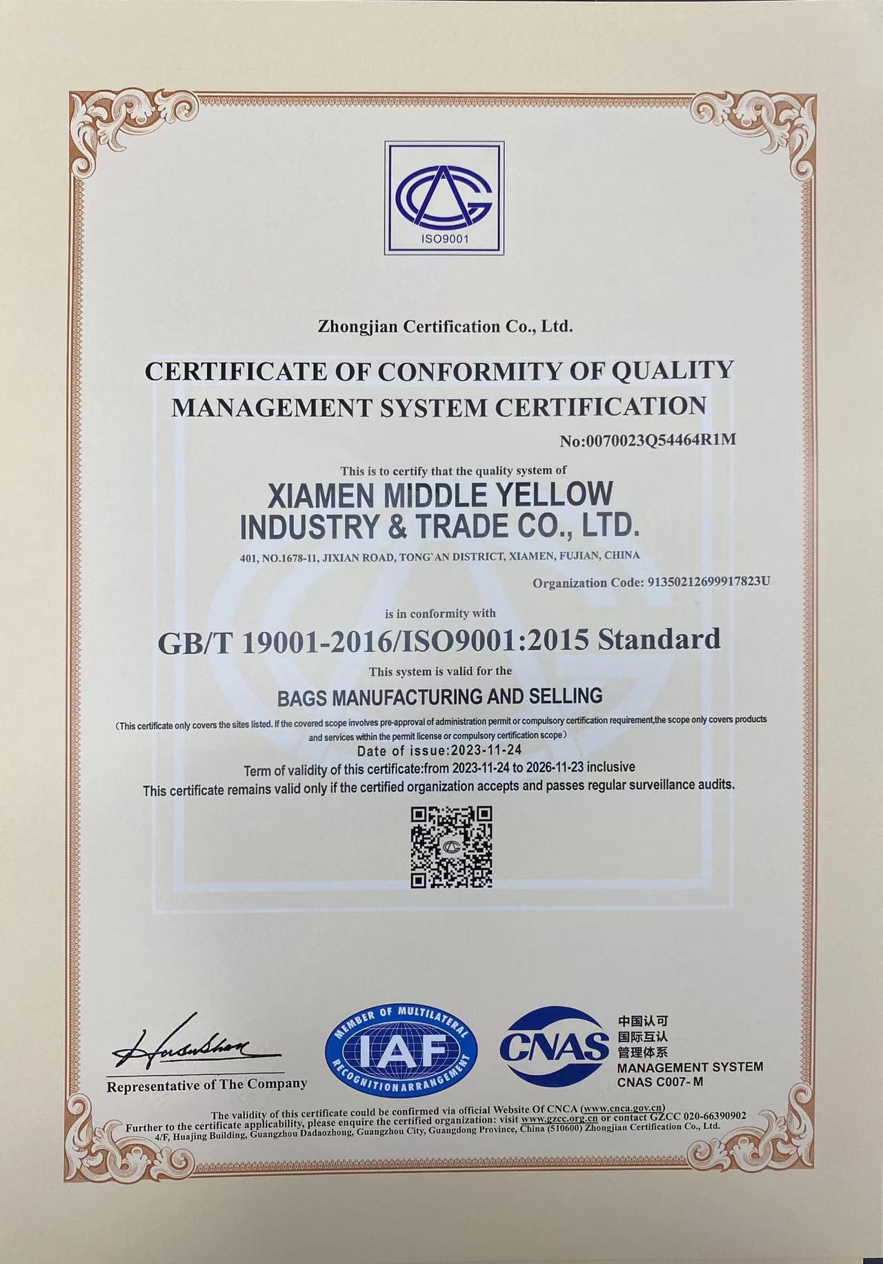 ISO 9001 ISO 9001
